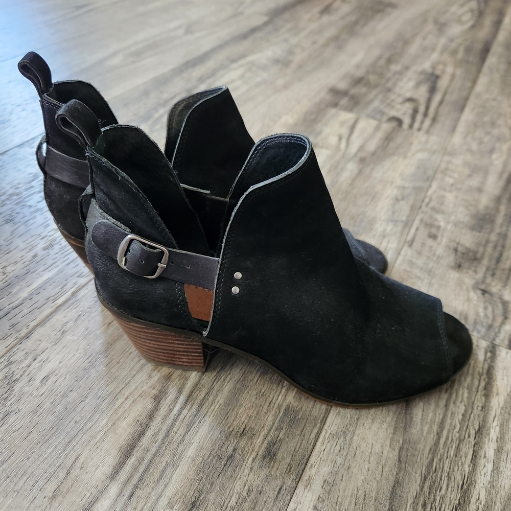 Black Suede Ankle Boots